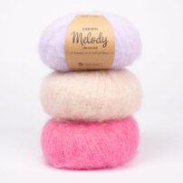 DROPS Melody - 71% alpaka, 25% merino vlna, 4% polyamid